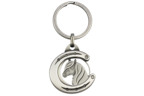 Keyring Horseshoe + Horsehead